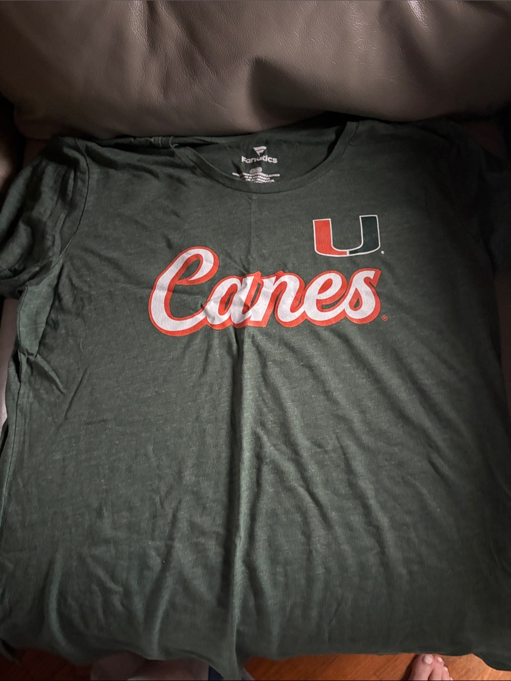 Miami Hurricanes women’s tshirt